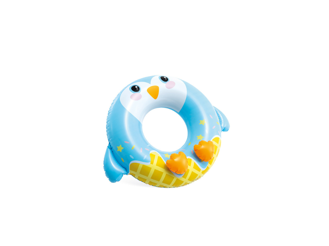 Intex Cute Animal Inflatable Swim Rings - Assortment Intex Cute Animal Inflatable Swim Rings - Assortment